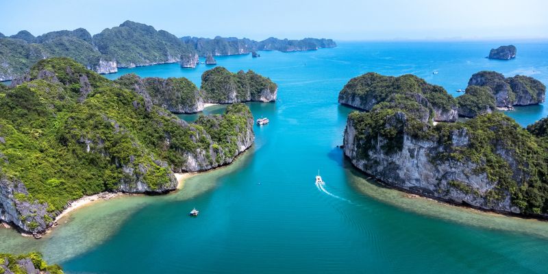Emerald Waters of Halong & Lan Ha Bay